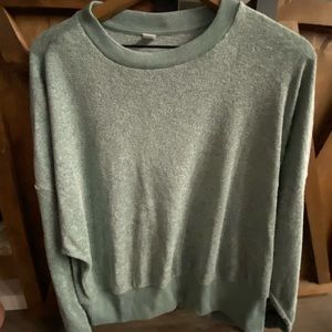 NEW womens sage green pull over